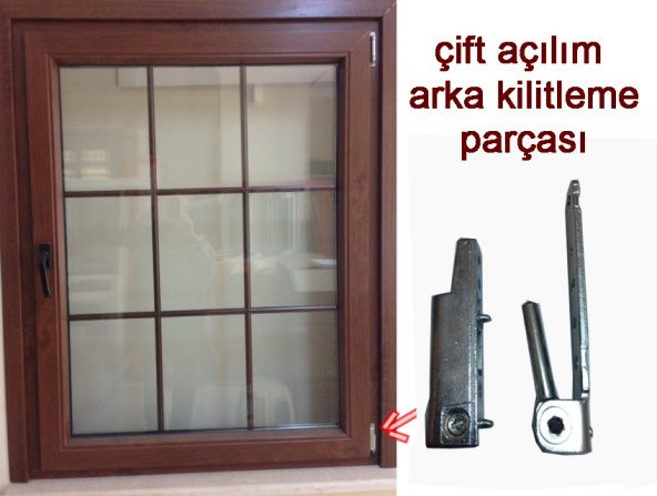 Pimapen Fıratpen PVC Pencere Çift Açılım Alt Menteşe Parçası ürün görseli 1