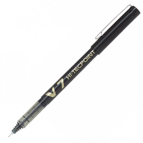 PILOT V7 07 IGNE UCLU ROLLER KALEM SIYAH ürün görseli 1