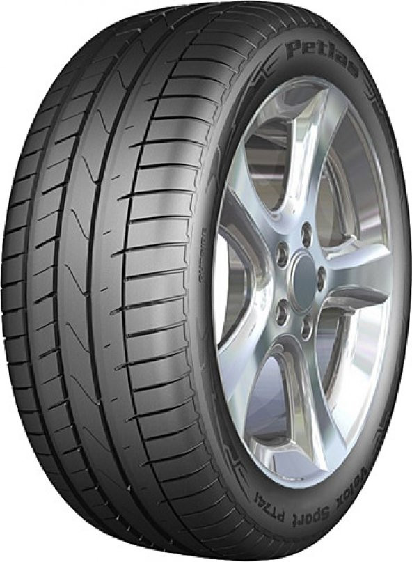 Petlas 205/45 R17 TL 88W Reınf. Velox Sport Pt741-Yaz Lastiği-26322 -ÜRETİM 2025 ürün görseli 1