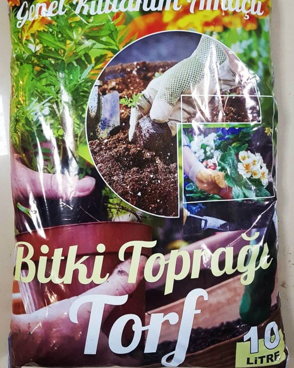 Torf Humus Katkılı HARİKA BİTKİ TOPRAĞI (10LT) ürün görseli 1