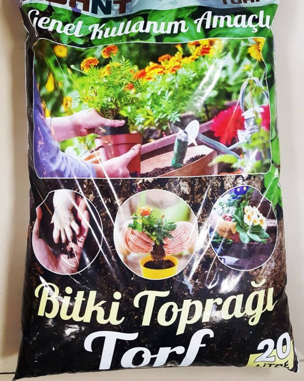 Torf Humus Katkılı HARİKA BİTKİ TOPRAĞI (20LT) ürün görseli 1