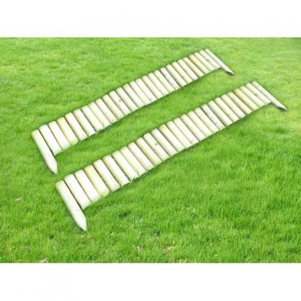 Sebze Bahçesi Çiti Kazıklı 20x150 cm 2'li ürün görseli 1