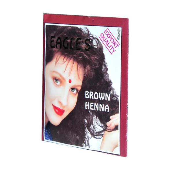 Eagles Kahverengi Hint Kınası 10 Gr Brown Henna ürün görseli 1