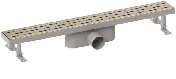 MaxiFlow Line 20 Cm Duş Kanalı Süzgeci Q50 Yandan Çıkışlı ürün görseli 1