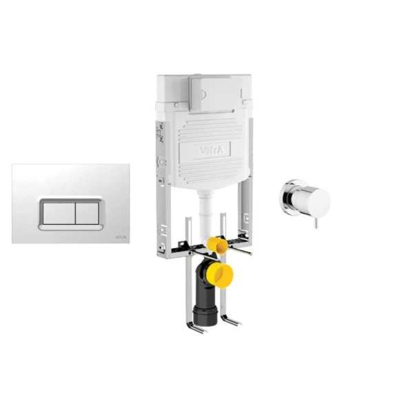 Vitra Gömme Rezervuar Set 3 Parça (700-1868) - Resim 4