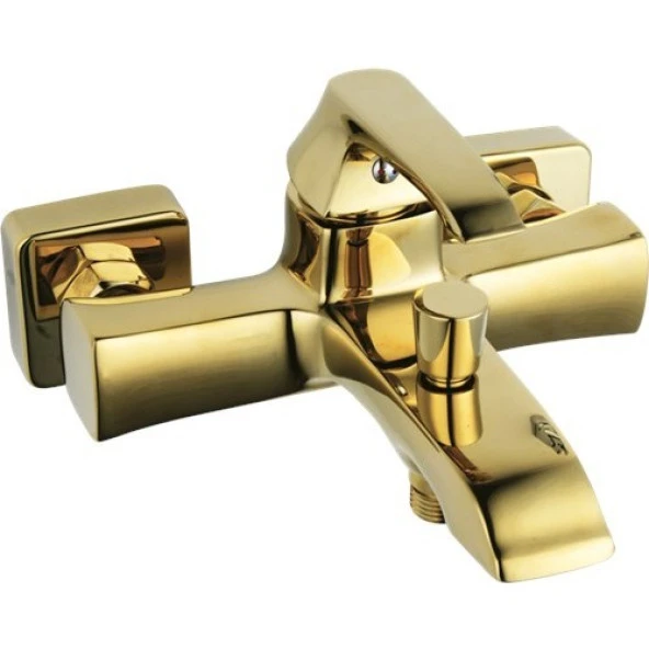 Creavit AG2500G Avangart Lüx Banyo Bataryası Musluk Altın Gold ORJİNAL ürün görseli 1
