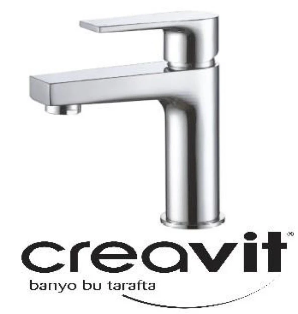Creavit SR1500 Sharp Lavabo Bataryası Krom HIZLI KARGO ürün görseli 1