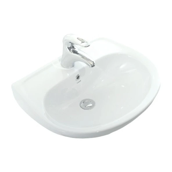 Creavit Oval Lavabo 40X50 Cm Beyaz ürün görseli 1