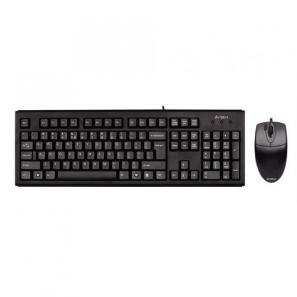 A-4 TECH KABL.Q USB KLAVYE+MOUSE SET (72620D) - Resim 2