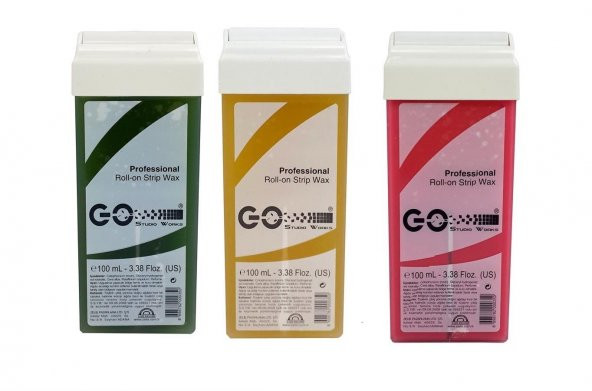 Go Studıo Works Roll-On  Kartuş Sir Ağda 100ml Azulen-Yeşil ürün görseli 1