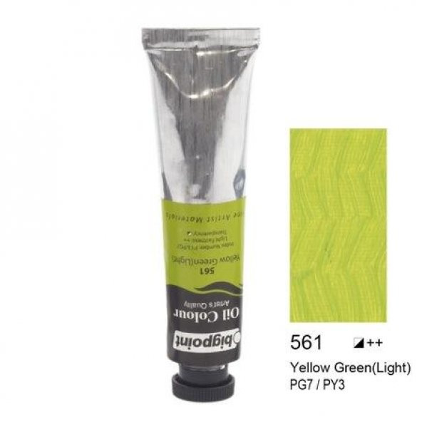 BIGPOINT 200ML. YELLOW GREEN LIGHT(561) YAGLI BOYA - Resim 2