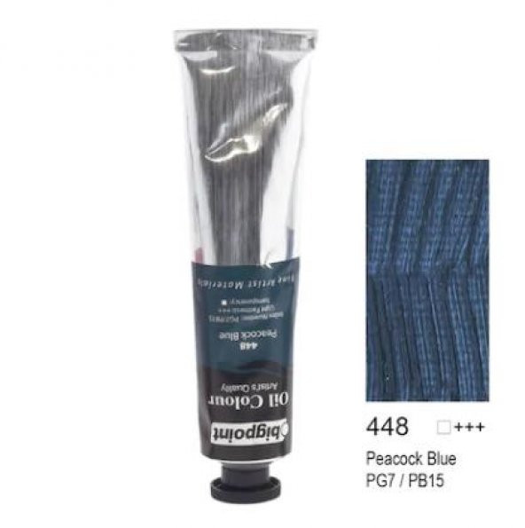 BIGPOINT 200ML.PEACOCK BLUE (448) YAGLI BOYA ürün görseli 1