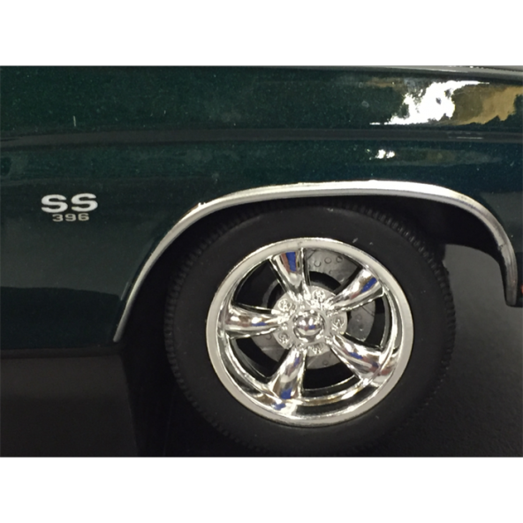 Greenlight 1970 Chev. Chevelle SS John Wick 1:18 - Resim 8