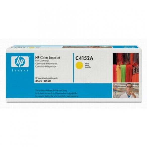 HP C4152A SARI TONER ORJINAL (8550) - Resim 2