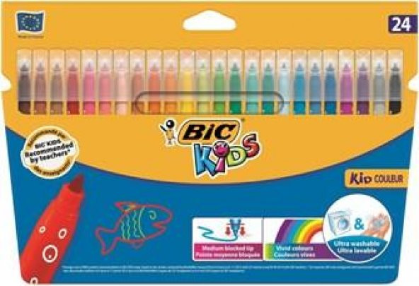 BIC KIDS KECELI KALEM COULEUR 24 RENK (841800) ürün görseli 1