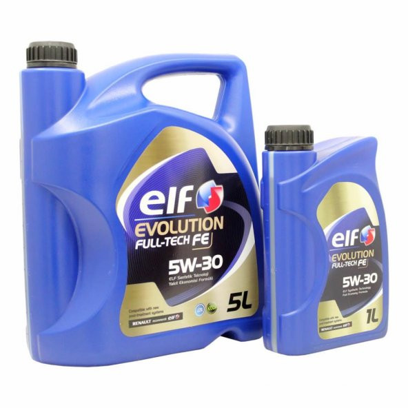 Elf Evolution Full-Tech FE 5W-30 5 Lt Motor Yağı - Resim 5