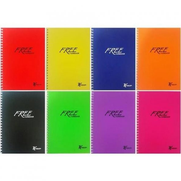 KESKIN FREE PP A4 40YP KARELI DEFTER (320391) ürün görseli 1