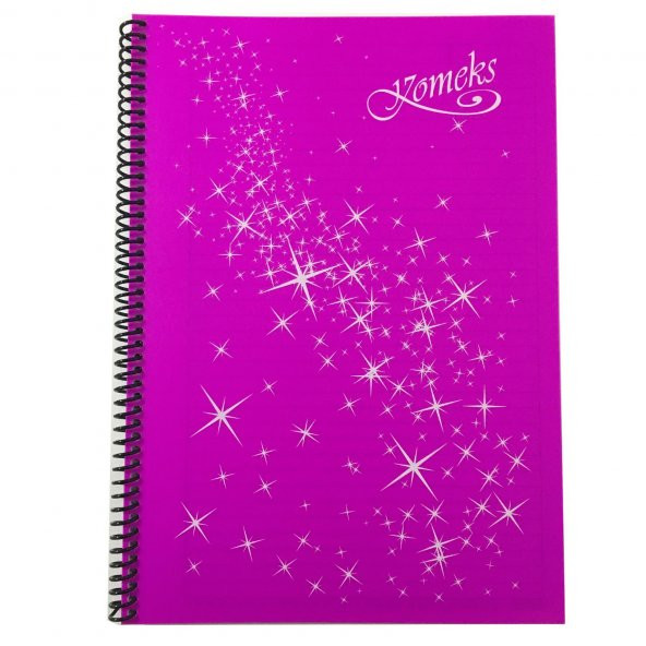 KOMEKS PP SPIRALLI A4 72YP KAR.DEFTER (0131) COLOR ürün görseli 1
