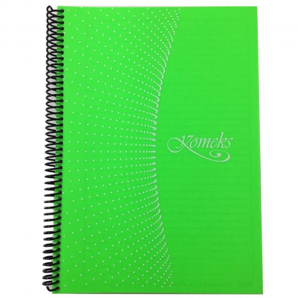 KOMEKS PP SPIRALLI A4 144YP KARELI DEFTER (0139) ürün görseli 1