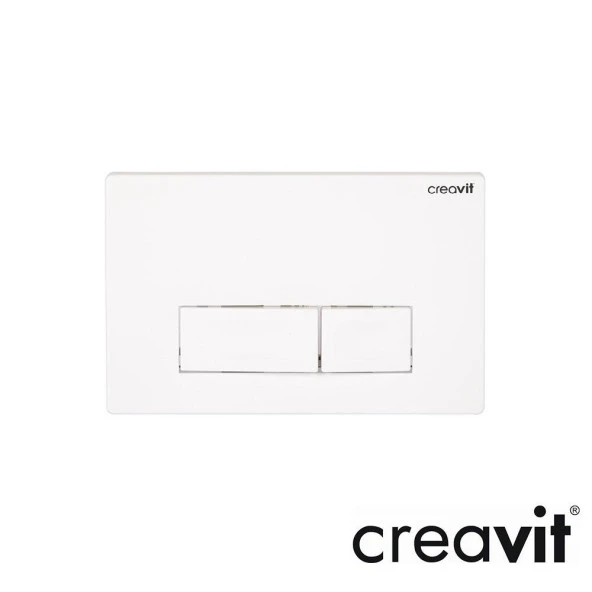 Creavit Beyaz Rezervuar Kumanda Paneli Buton GP3001.00 ürün görseli 1