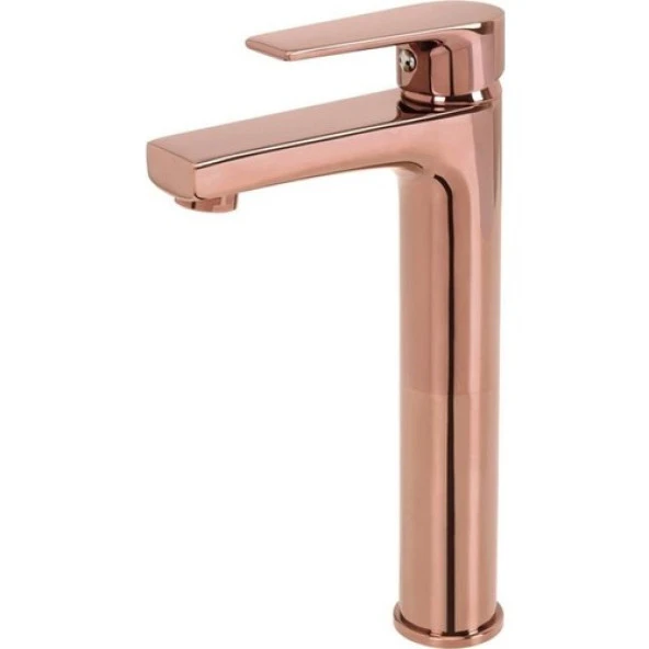 Creavit Sr6500c Sharp Uzun Lavabo Bataryası - Rose Gold ürün görseli 1