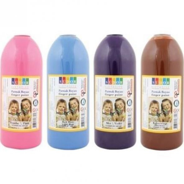 SUDOR PARMAK BOYASI 500ML KAHVERENGI (8009-12) ürün görseli 1