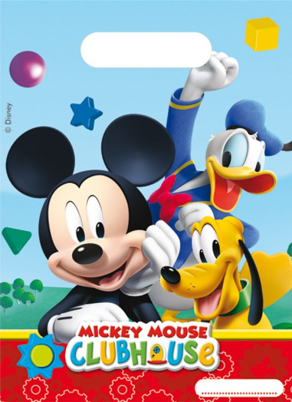 MİCKEY PLAYFUL PARTİ ÇANTASI 6LI ürün görseli 1