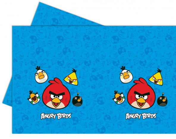 ANGRY BİRDS MASA ÖRTÜSÜ 120X180 (PLASTİK) ürün görseli 1
