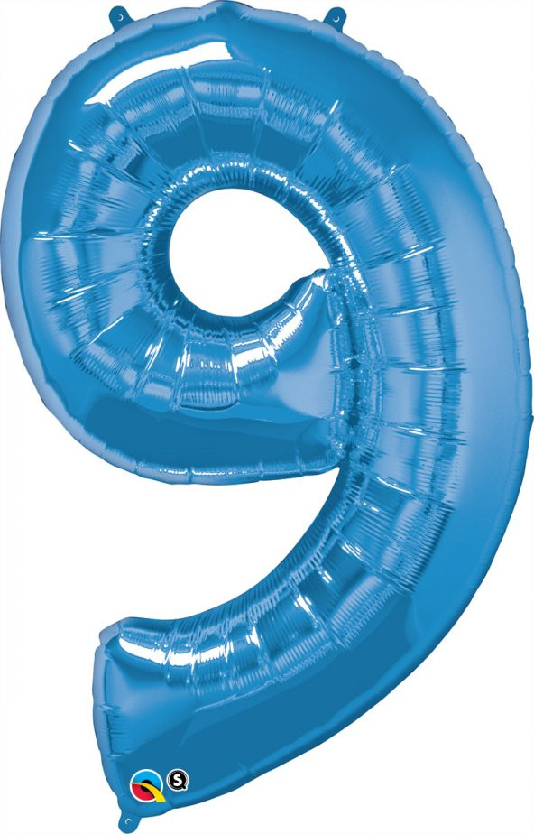 RAKAM BALON FOLYO 9 MAVİ (DÜ 50TL) ürün görseli 1