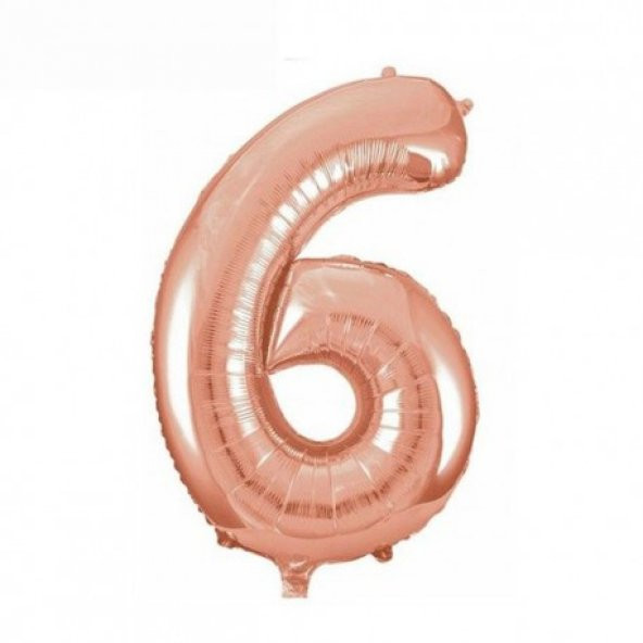 RAKAM BALON FOLYO 6 ROSE GOLD (DÜ 75) ürün görseli 1