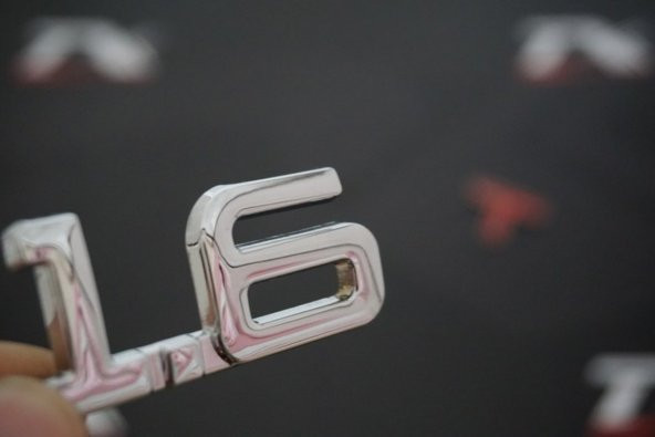 Audi 1.6 T Bagaj Krom Metal 3M 3D Yazı Logo Orjinal ürün ürün görseli 1