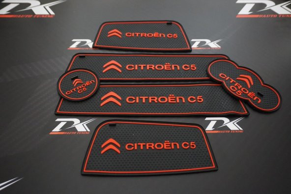 Citroen C5 2009-2012 Araç İçi Silikon Kaymaz Ped Kaplama Seti ürün görseli 1