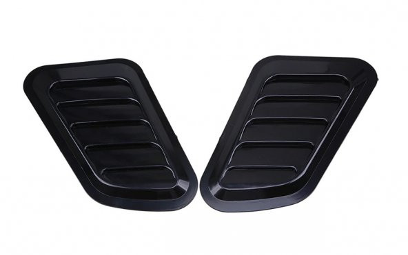 Off Road Arazi Aracı Otomobil Ön Kaput Glossy Black Air Flow Rüzg ürün görseli 1