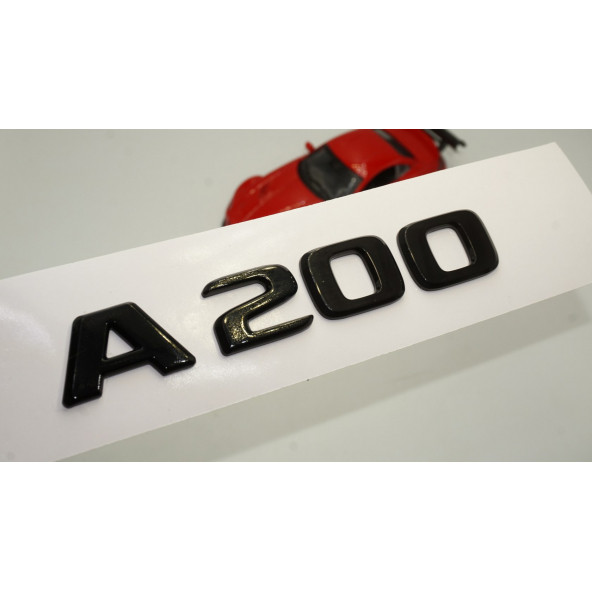 A 200 Bagaj Parlak Siyah ABS 3M 3D Yazı Logo ürün görseli 1