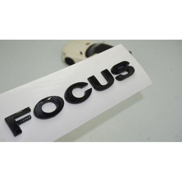 DK Focus Yeni Model Bagaj 3M 3D Siyah ABS Logo Amblem ürün görseli 1