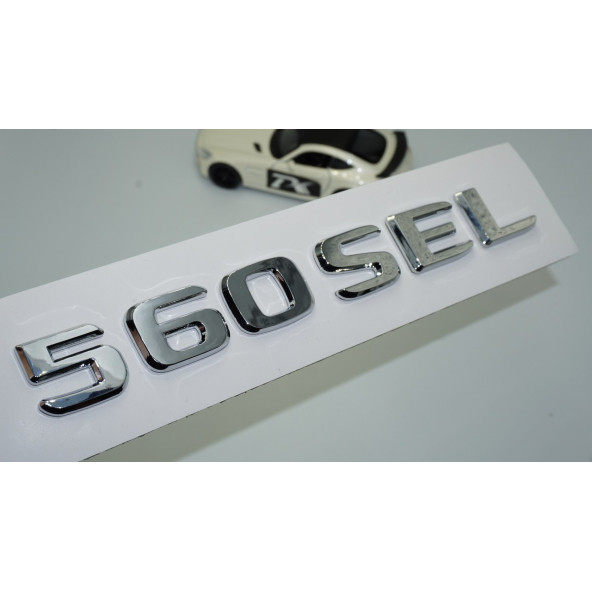 DK Tuning 560 SEL Bagaj Krom ABS 3M 3D Yazı Logo Benz İle Uyumlu ürün görseli 1