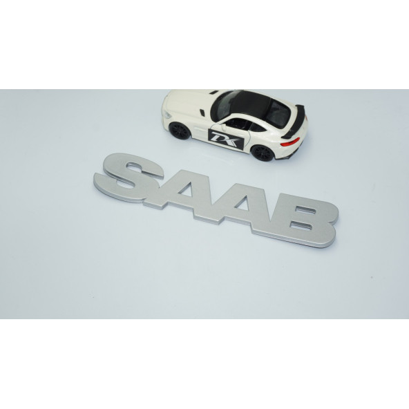 DK Tuning Saab Bagaj Gri ABS Logo Amblem Arma - Resim 2