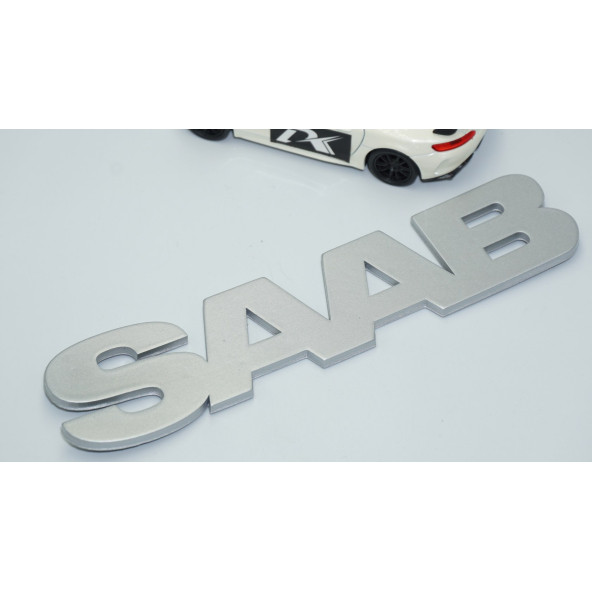 DK Tuning Saab Bagaj Gri ABS Logo Amblem Arma - Resim 3