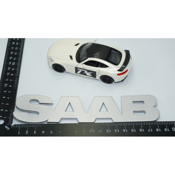 DK Tuning Saab Bagaj Gri ABS Logo Amblem Arma - Resim 5