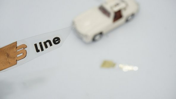 Audi S Line Alüminyum Torpido Ayna Sticker ürün görseli 1