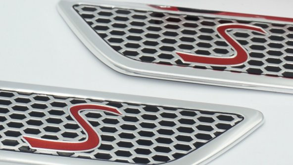 Mini Cooper S Çamurluk Yanı 3M 3D Logo Amblem 2 Li Set - Resim 4