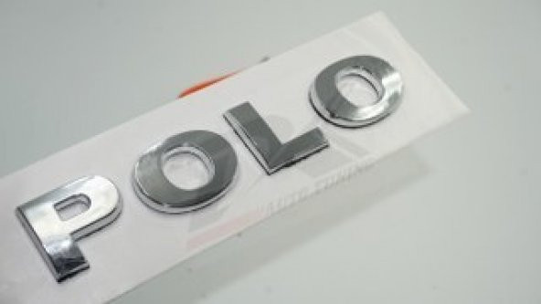 Volkswagen Polo 10 - 14 Bagaj 3M 3D Krom ABS Logo Amblem ürün görseli 1