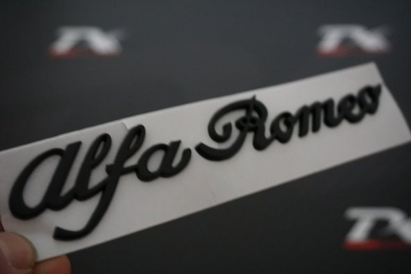Alfa Romeo Bagaj 3M 3D Krom Metal Logo ürün görseli 1