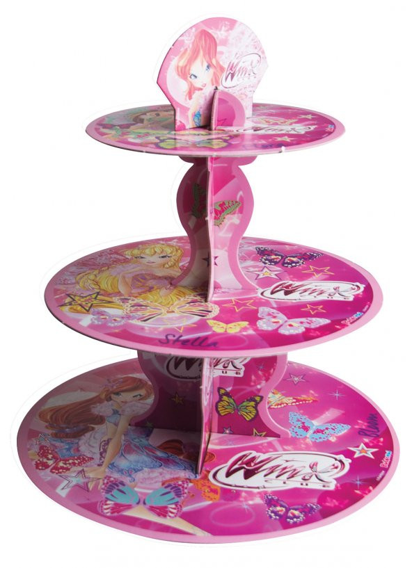 WİNX KEK STANDI 3 KATLI ürün görseli 1