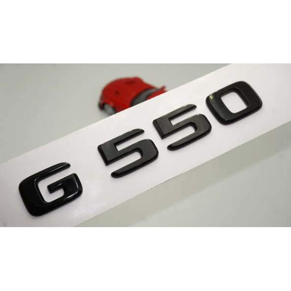 G 550 Bagaj Parlak Siyah ABS 3M 3D Yazı Logo ürün görseli 1