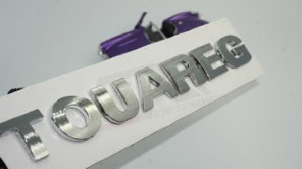 Volkswagen Touareg 2002-2010 Bagaj Krom ABS 3M 3D Yazı Logo Amble ürün görseli 1