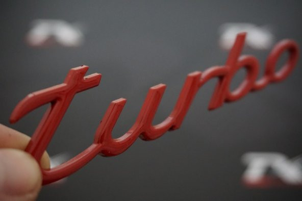 Porsche Macan Panamera Cayenne 911 Turbo Bagaj Logo ürün görseli 1