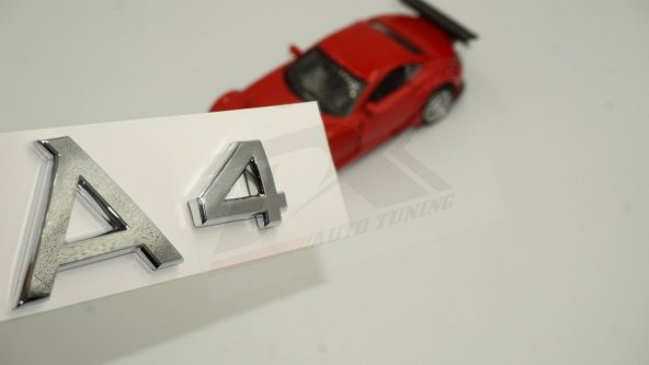 Audi A4 Bagaj Krom 3M Yazı Logo Orjinal Ürün ürün görseli 1