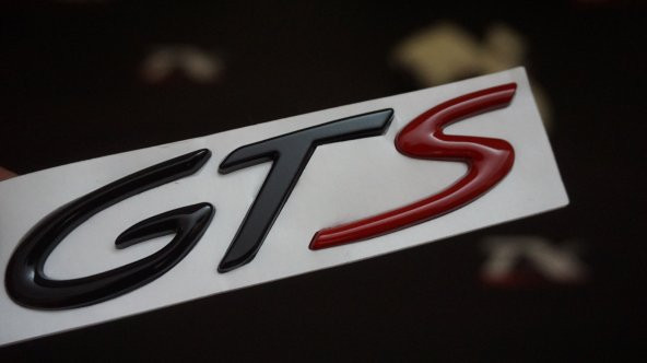 Porsche GTS Cayenne Cayman Macan 911 718 S Bagaj Logo ürün görseli 1