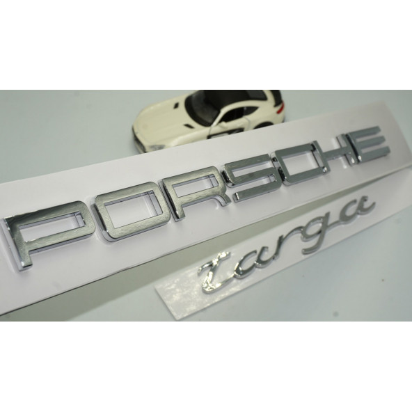 DK Porsche Targa Bagaj 3M 3D Krom ABS Yazı Logo Amblem Seti ürün görseli 1